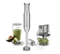 Cuisinart 4-in-1 Handheld Stick Blender | 400-Watt | Blender, Whisk, Food Processor, Chopper | Variable Speed Control | BPA-Free No-Scratch Bowl | Storage Container | Stainless Steel Blade