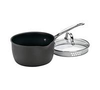 Cuisinart 6193-20P Chef's Classic Saucepan with Cover, Hard_Anodized_Aluminum, Black