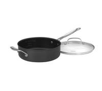 Cuisinart 633-24 H Chefs Classic Nonstick Hard-Anodized 3-1 / 2-Quart Saute Pan With Helper Handle And Lid
