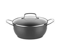 Cuisinart 650-26CP Chef's Classic Nonstick Hard Anodized 5-Quart Chili Pot with Cover, Aluminum, Black
