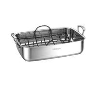 Cuisinart 7117-15NSR 15" Stainless Steel Roaster w/Non-Stick Rack Chef's-Classic-Stainless-Cookware-Collection, Inch