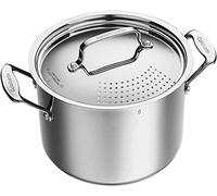 Cuisinart 766S-22 6 Qt. Stainless Steel Pasta Pot w/Straining Cover Chef's-Classic-Stainless-Cookware-Collection, 6-Quart