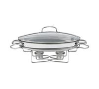 Cuisinart 7BSO-34 Stainless 13-1/2-Inch Oval Buffet Servers, Silver