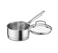 Cuisinart 8919-14 Professional Series 1-Quart Saucepan with Cover, Stainless Steel, Mirror Finish