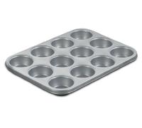 Cuisinart AMB-12MP Chef's Classic Nonstick Bakeware 12-Cup Muffin Pan, Silver
