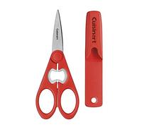 Cuisinart C77-SHR8RMH Classic Shears 8" All-Purpose Kitchen Scissors w/Magnetic Holder, Red
