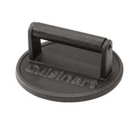 Cuisinart Cast Iron Smashed Burger Press | Heavy Duty Burger Smasher with Heat Resistant Handle | 17cm Grill Press for Burgers, Meat, Sandwiches