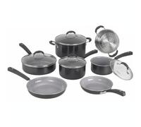 Cuisinart® Ceramica XT Non-Stick Cookware Set | 11pc pots and pan Set | Titanium Non-Stick Ceramic | for All hobs Including Induction | PFAS-Free | Tempered Glass lids | Fast, Even Heating