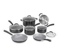 Cuisinart® Ceramica XT Non-Stick Cookware Set | 11pc pots and pan Set | Titanium Non-Stick Ceramic | for All hobs Including Induction | PFAS-Free | Tempered Glass lids | Fast, Even Heating
