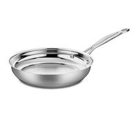 Cuisinart Chef’s Classic™ 24cm Stainless Steel Frying Pan | Induction-Ready | All hobs | Non Toxic PFAS-free | Cool Grip™ Handles I Drip-Free Rims | Oven and dishwasher safe