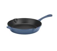 Cuisinart CI22-24BG Chef's Classic Enameled Cast Iron Round Fry Pan, Provencal Blue