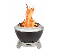 Cuisinart Cleanburn Smokeless Fire Pit - 50cm for garden, camping & beach | Minimal Smoke, Maximum Heat | Dual-Fuel (Wood Logs & Pellets) | Portable with Handle | Carbon Steel & Stainless Steel | 9kg