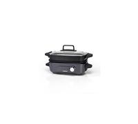 Cuisinart Cook In | 5 in 1 Multi Cooker | Grill, Sear, Steam, Simmer and Cook | Non-Stick | Midnight Grey | GRMC3U