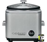 Cuisinart CRC-800P1 8-Cup Stainless Steel Rice Cooker/Steamer Bundle with 1 Year Extended Protection Plan