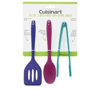 Cuisinart CTG-00-3MPT Mini Prep-and-Serve Tools, Silicone, Multicolor