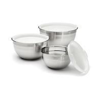 Cuisinart Ctg-00-Smb Stainless Steel Mixing Bowls With Lids, 3 Piece