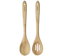 Cuisinart Green Gourmet Bamboo Solid and Slotted Spoons 2-Pack