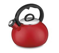 Cuisinart CTK-EOS17R Aura Enamel-on-Steel Stovetop Teakettle, Red