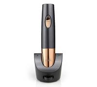 Cuisinart Rechargeable Automatic Wine Opener With Vacuum Sealer | Cork screw bottle opener | 8hour charge | up to 80 bottles | Integrated foil cutter | Wine lovers gift
