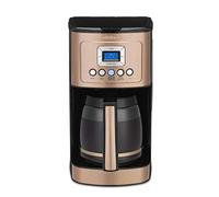 Cuisinart DCC-3200CP PerfecTemp Programmable Coffeemaker with Glass Carafe, Plastic, Copper
