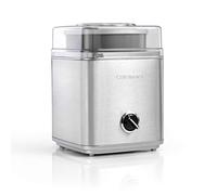 Cuisinart Deluxe Ice cream Maker, Frozen yogurt maker & Sorbet Maker, Homemade desserts, Easy to use at home, Ready in 25 minutes, 5 year guarantee, 2L capacity, Silver ICE30BCU