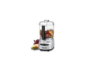 Cuisinart DLC-4CHB Mini Prep Plus Food Processor, Stainless Steel, Brushed Stainless