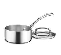 Cuisinart FCT19-14 French Classic Tri-Ply Stainless 1-Quart Saucepan with Cover