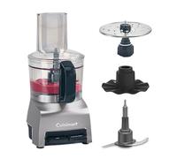 Cuisinart FlexPrep® 1.1L Food Processor | All-in-One: Chop, Shred, Purée, Whip | Stainless Steel Blade, Reversible Shredding Disc & Whipping Blade | BladeLock™ System | One-Touch Operation and Pulse