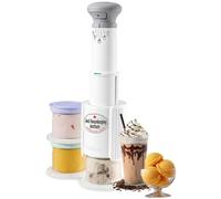 Cuisinart FreezeWand Ice Cream Maker | Includes 3 x 240ml dessert pots | 5 presets: Ice Cream, Sorbet, Milkshake, Slushie, Mixins | high-protein, dairy-free, vegan, low calorie