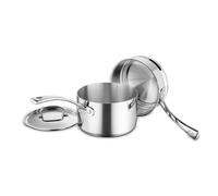Cuisinart French Classic Tri-Ply Stainless 3-Piece Saucepan and Double Boiler Set