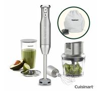 Cuisinart Hb500U Power Blend Immersion Hand Blender - 400W, 5 Speeds, Food Processor & Whisk, Bpa-Free, Silver