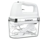 Cuisinart HM-90S HM-6P1 6-Speed Hand Mixer, Chrome Plated, White