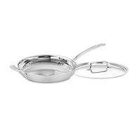 Cuisinart MCP22-30HCN MultiClad Pro Skillet with Helper and Cover, 12-Inch