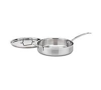Cuisinart MCP33-30HN MultiClad Pro Stainless 5-1/2-Quart Saute with Helper and Cover