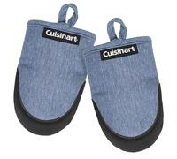 Cuisinart Mini Oven Mitts, 2-Pack, Neoprene Grip, Heat Resistant 350F