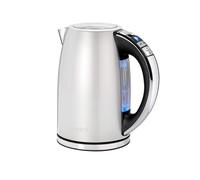 Cuisinart Multi-Temp Jug electric kettle, Fast boil, 3KW, Cordless, Frosted Pearl, Stainless Steel finish, 1.7L Capacity, Adjustable temperature, Rem