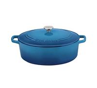 Cuisinart Oval Casserole, Gradient Blue, 7 Qt