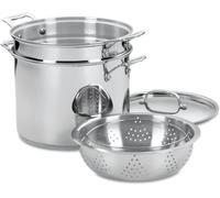 Cuisinart Pasta/Steamer Set, Stainless Steel, Silver, 12-Quart 77-412P1