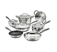 Cuisinart RADIANT PRO 11-Piece Stainless with Brushed Titanium Finish Cookware Set