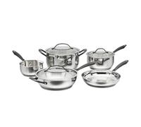 Cuisinart Radiant PRO 8-Piece Stainless with Brushed Titanium Finish Cookware Set