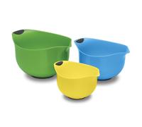 Cuisinart Set of 3 BPA-free Mixing Bowls, Multicolored