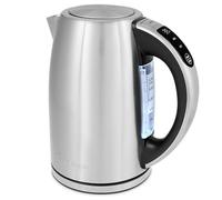 Cuisinart SmartElite Temp Control 1.7L Stainless Steel Electric Kettle | Digital Touchscreen | Adjustable heat 50°C to 100°C | 3KW Fast Boil | Push Button Lid | Washable anti-scale filter
