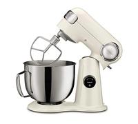 Cuisinart SMD-50CRM Precision Pro 5.5-Quart Digital Stand Mixer with 12-Speeds, 3 Preprogrammed Food Prep Settings, Mixing Bowl, Chef's Whisk, Flat Mixing Paddle, Dough Hook, and Splash Guard, Cream