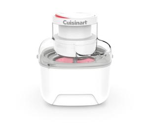 Cuisinart Solo Scoops Ice Cream Maker | Homemade Gelato & Ice cream machine in 25 Mins | Sorbet Maker | Frozen Yogurt Maker | Compact, space saving | 475ml churning bowl | ICEM10