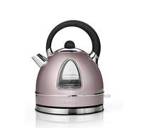 Cuisinart Traditional style Electric kettle Fast boil, cordless, quiet, easy pour Easy clean, removable limescale filter 1.7L capacity 3kW Matching toaster available Vintage Rose