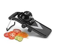 Cuisinart V-Blade Mandoline, Black, Stainless Steel Blade & Body, Adjustable Thickness, 2 Cutting Options, Manual Operation
