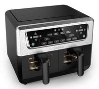 Cuisinart XXL Dual-Zone Air Fryer | PFAS Free | Chemical-free cooking | Air Fry, Roast, Grill, Bake, Dehydrate, Max Crisp, and Keep Warm |Dual drawers | 2 x 5.2L