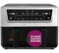 Cuisinart XXL Dual-Zone Air Fryer | PFAS Free | Chemical-free cooking | Air Fry, Roast, Grill, Bake, Dehydrate, Max Crisp, and Keep Warm |Dual drawers | 2 x 5.2L