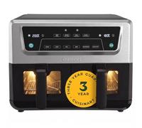 Cuisinart XXL10.4L Dual Drawer Air fryers, Large Air Fryer, PFAS.Toxic Free | 3 Year Guarantee | 2x 5.2L window drawers | 6 Cooking Functions & 2 Favourites | Dishwasher Safe | Max 200℃