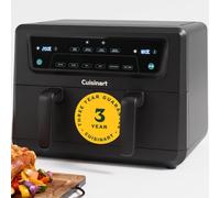 Cuisinart XXL10.4L Family Size Air Fryer Dual Drawer PFAS Toxic Free | 3 Year Guarantee | Metal Interior | 2x5.2L equal-capacity drawers | 6 Functions | Dishwasher Safe | Max 200℃